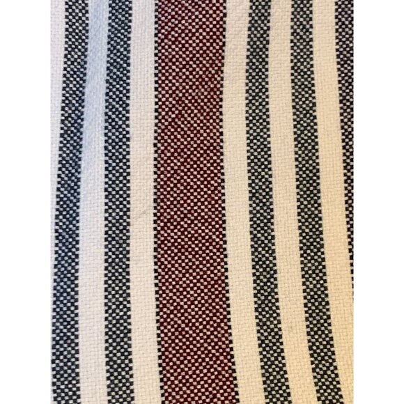 Free People Linen Cropped Pants Mod Stripe Women's Size 4 Red, White, Blue - Picture 5 of 8